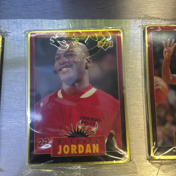 Michael Jordan 5 All Metal Collector Cards - Picture 4 of 11